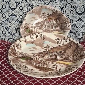 Dickens Coaching Stages Plate